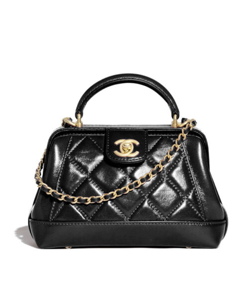 Chanel Mini Bag With Top Handle AS4958 Black